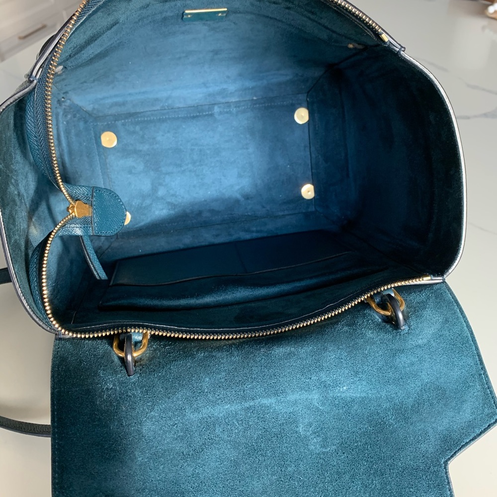 Celine Mini Belt Bag in Abyss Blue - Tote, Satchel, Work Bag - Picture 9 of 16